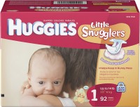 Zdjęcia - Pielucha Huggies Little Snugglers 1 / 92 pcs 