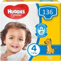 Фото - Підгузки Huggies Unistar 4 / 136 pcs 