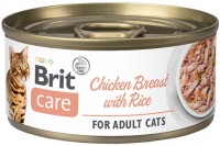 Фото - Корм для кішок Brit Care Adult Chicken Breast with Rice 70 g 