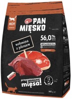 Karma dla kotów PAN MIESKO Adult Beef with Deer  400 g