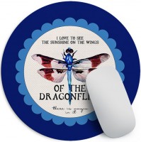 Zdjęcia - Podkładka pod myszkę Presentville Dragonflies Mouse Pad 