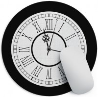 Zdjęcia - Podkładka pod myszkę Presentville Clock Mouse Pad 