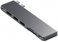 Кардридер / USB-хаб Satechi Pro Hub Slim 