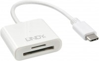 Кардридер / USB-хаб Lindy 43185 
