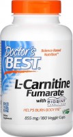 Zdjęcia - Spalacz tłuszczu Doctors Best Best L-Carnitine Fumarate 180 cap 180 szt.