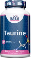 Фото - Амінокислоти Haya Labs Taurine 500 mg 100 cap 