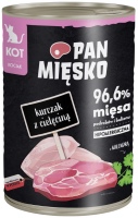 Корм для кішок PAN MIESKO Wet Food Kitten Chicken with Veal  400 g