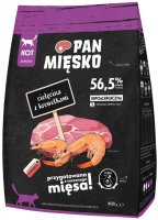 Корм для кішок PAN MIESKO Adult Veal with Shrimps  400 g