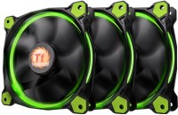 Chłodzenie Thermaltake Riing 12 LED Green (3-Fan Pack) 