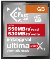 Karta pamięci Integral UltimaPro X2 CFast Card 2.0 Cinematic 512 GB