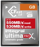 Zdjęcia - Karta pamięci Integral UltimaPro X2 CFast Card 2.0 Cinematic 256 GB