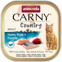 Корм для кішок Animonda Adult Carny Chicken/Turkey/Trout 100 g 