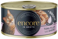 Корм для кішок Encore Tuna Fillet with Shrimp in Broth 16 pcs 