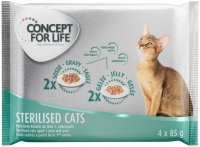 Karma dla kotów Concept for Life Sterilised Mixed Trial Pack 4 pcs 