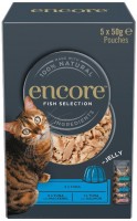 Корм для кішок Encore Fish Selection in Jelly 5 pcs 