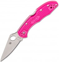 Nóż / multitool Spyderco Delica 4 FRN Pink 