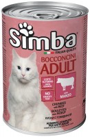 Zdjęcia - Karma dla kotów Simba Adult Can Beef 415 g 