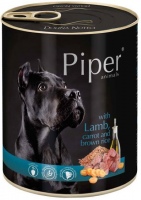 Karm dla psów Dolina Noteci Piper Adult with Lamb/Carrot/Rice 0.8 kg