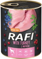 Karm dla psów Rafi Adult Grain Free Turkey Canned 0.8 kg