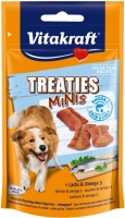 Zdjęcia - Karm dla psów Vitakraft Treaties Minis Salmon 48 g 