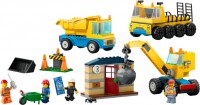 Klocki Lego Construction Trucks and Wrecking Ball Crane 60391 
