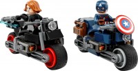Klocki Lego Black Widow and Captain America Motorbikes 76260 