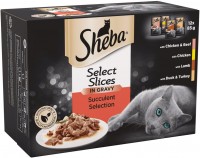 Karma dla kotów Sheba Select Slices Succulent Selection in Gravy  12 pcs