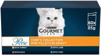 Karma dla kotów Gourmet Perle Chef's Collection in Gravy  60 pcs