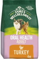 Karma dla kotów James Wellbeloved Adult Cat Oral Health Turkey  4 kg