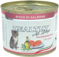 Zdjęcia - Karma dla kotów HEALTHY Kitten Pate Salmon 200 g 