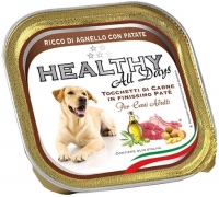 Фото - Корм для собак HEALTHY Adult Pate Lamb/Potatoes 150 g 1 шт