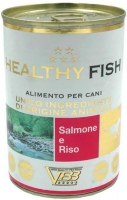 Karm dla psów HEALTHY Adult Pate Salmon/Rice 400 g 1 szt.