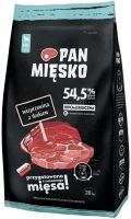 Karm dla psów PAN MIESKO Adult Large Dog Pork with Wild Boar 20 kg