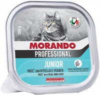 Karma dla kotów Morando Professional Junior Pate with Veal/Liver 100 g 