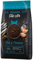 Корм для кішок Fitmin For Life Fish and Chicken  8 kg
