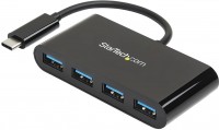 Кардридер / USB-хаб Startech.com HB30C4AB 