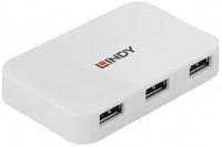 Кардридер / USB-хаб Lindy 43143 
