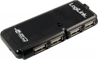 Кардридер / USB-хаб LogiLink UH0001A 
