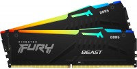 Pamięć RAM Kingston Fury Beast RGB DDR5 2x32Gb KF556C40BBAK4-64