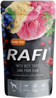 Karm dla psów Rafi Adult Grain Free Tripe/Pork Hum Pouch 500 g 1 szt.
