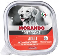 Zdjęcia - Karm dla psów Morando Professional Adult Dog Pate with Beef/Carrots 300 g 1 szt.