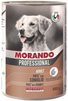 Karm dla psów Morando Professional Dog Pate with Rabbit 400 g 1 szt.