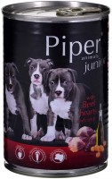 Zdjęcia - Karm dla psów Dolina Noteci Piper Junior Beef Hearts with Carrots 400 g 1 szt.