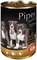 Zdjęcia - Karm dla psów Dolina Noteci Piper Junior Chicken Gizzards with Brown Rice 400 g 1 szt.