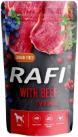 Karm dla psów Rafi Adult Grain Free Beef Pouch 500 g 1 szt.