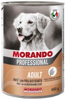 Karm dla psów Morando Professional Dog Pate with Chicken/Liver 400 g 1 szt.