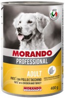 Karm dla psów Morando Professional Dog Pate with Chicken/Turkey 400 g 1 szt.
