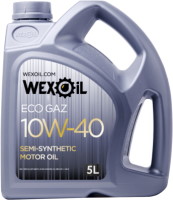 Фото - Моторне мастило Wexoil Eco Gaz 10W-40 5 л