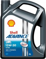 Olej silnikowy Shell Advance 4T Ultra 15W-50 4 l