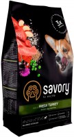 Karm dla psów Savory Adult All Breed Sterilised Rich in Fresh Turkey 3 kg